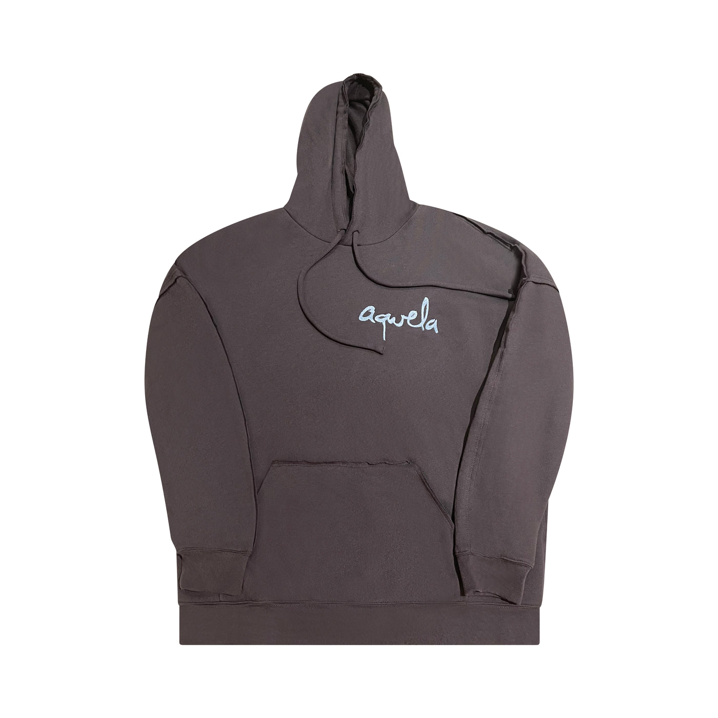 Faith - Grey embroidered Hoodie