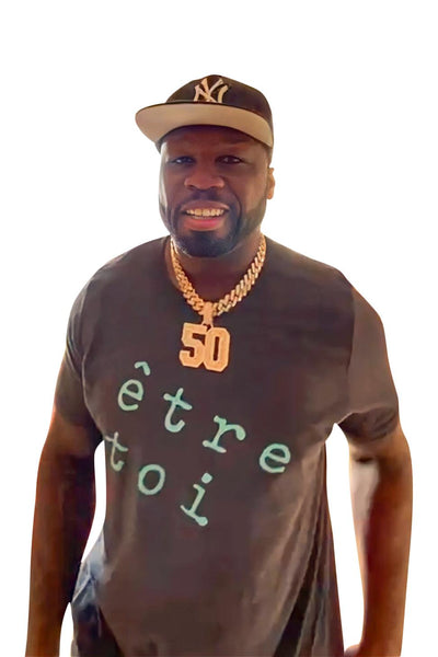 Cari - 50 Cent Etre Toi Tee (Dark Grey Split Hem)